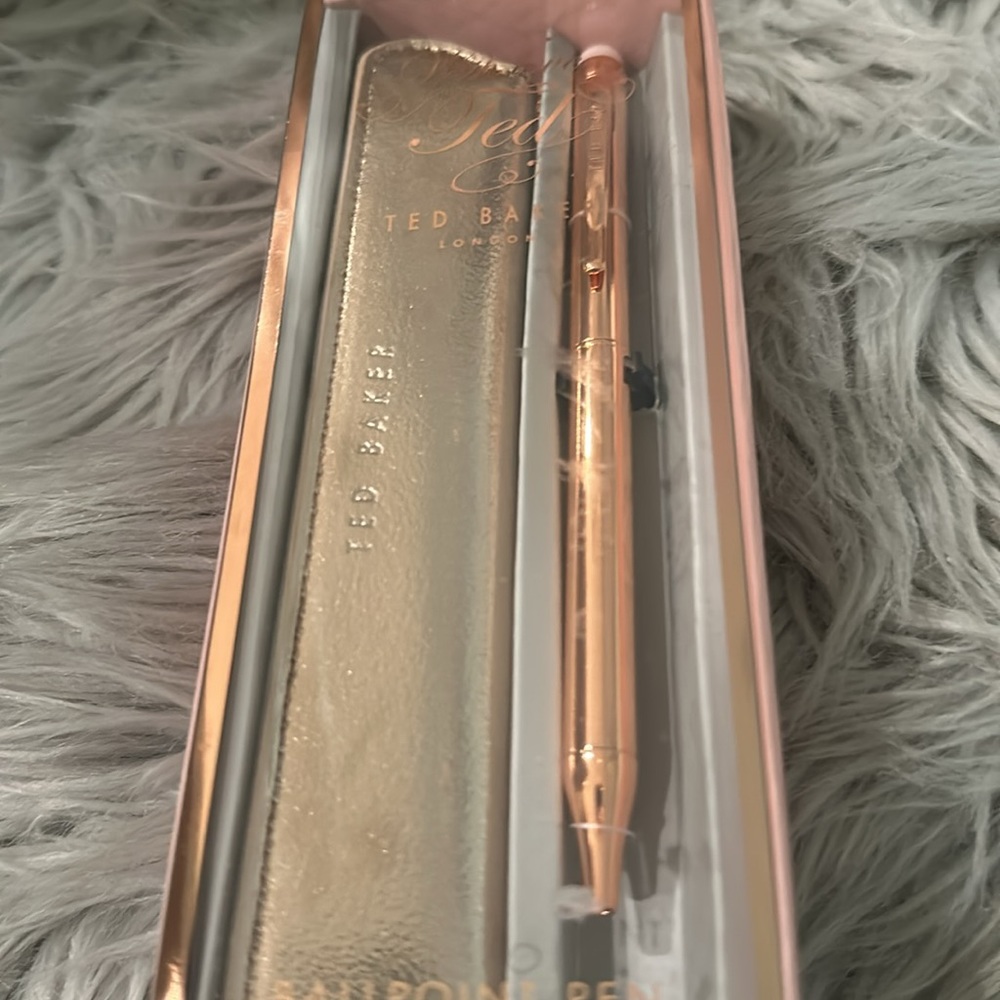 NWT Ted Baker Ballpoint Pen - Touchscreen Stylus & Case